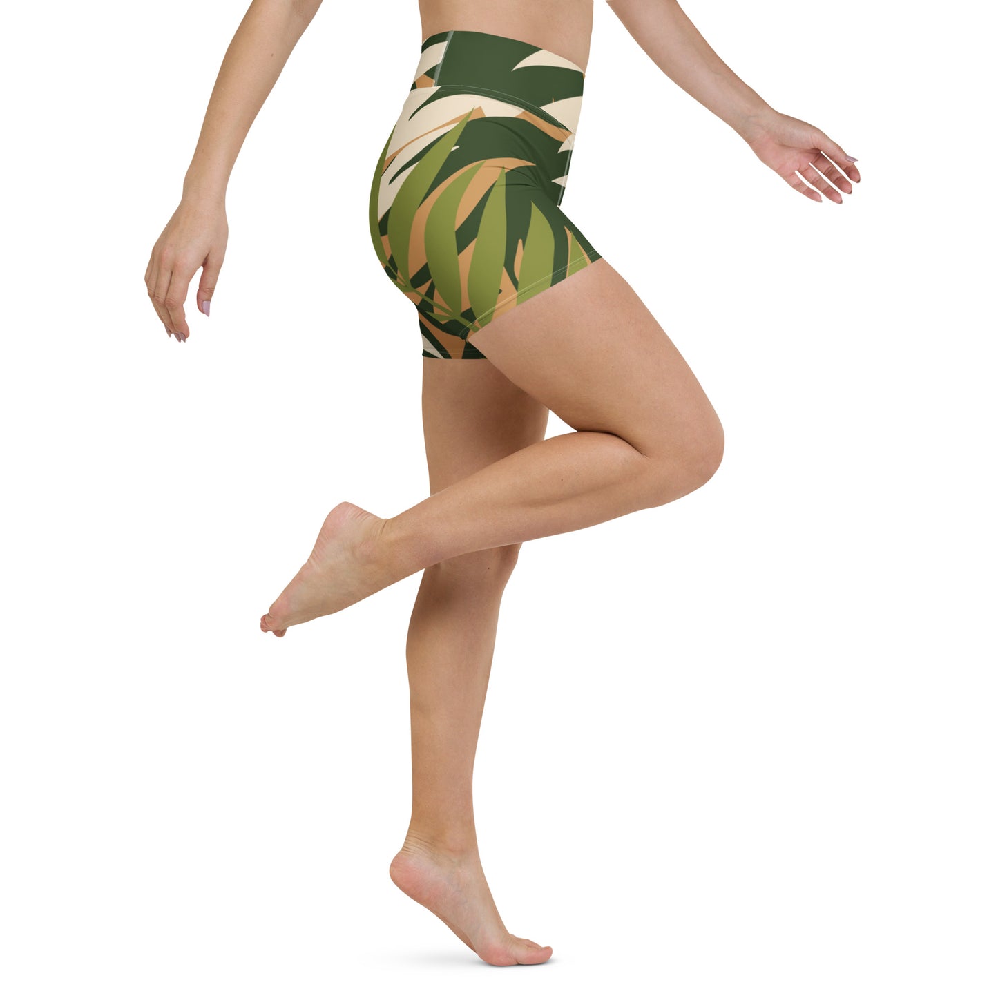Rachel High-Rise Yoga Shorts - Activewear Well