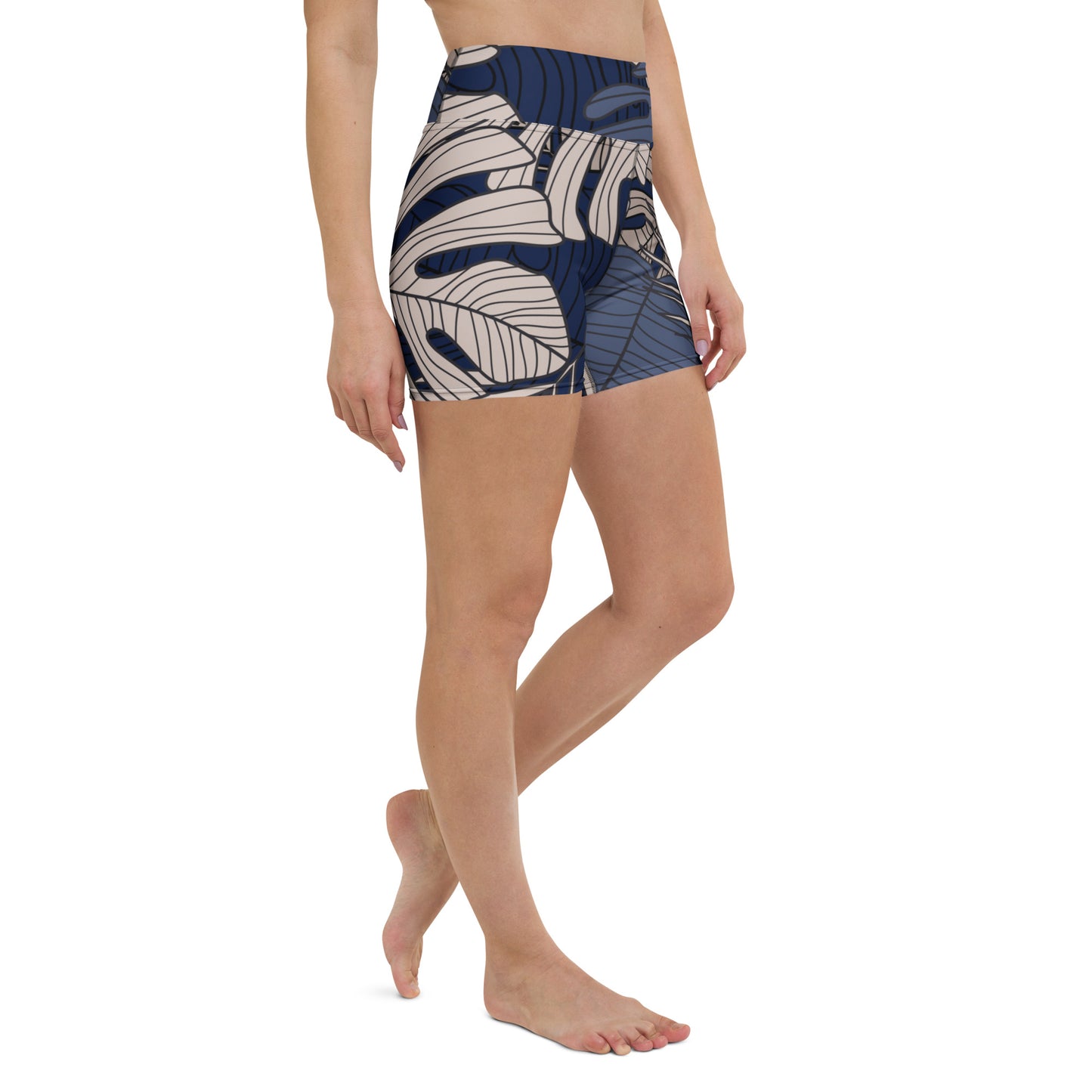 Luna High-Rise Yoga Shorts - Activewear Well