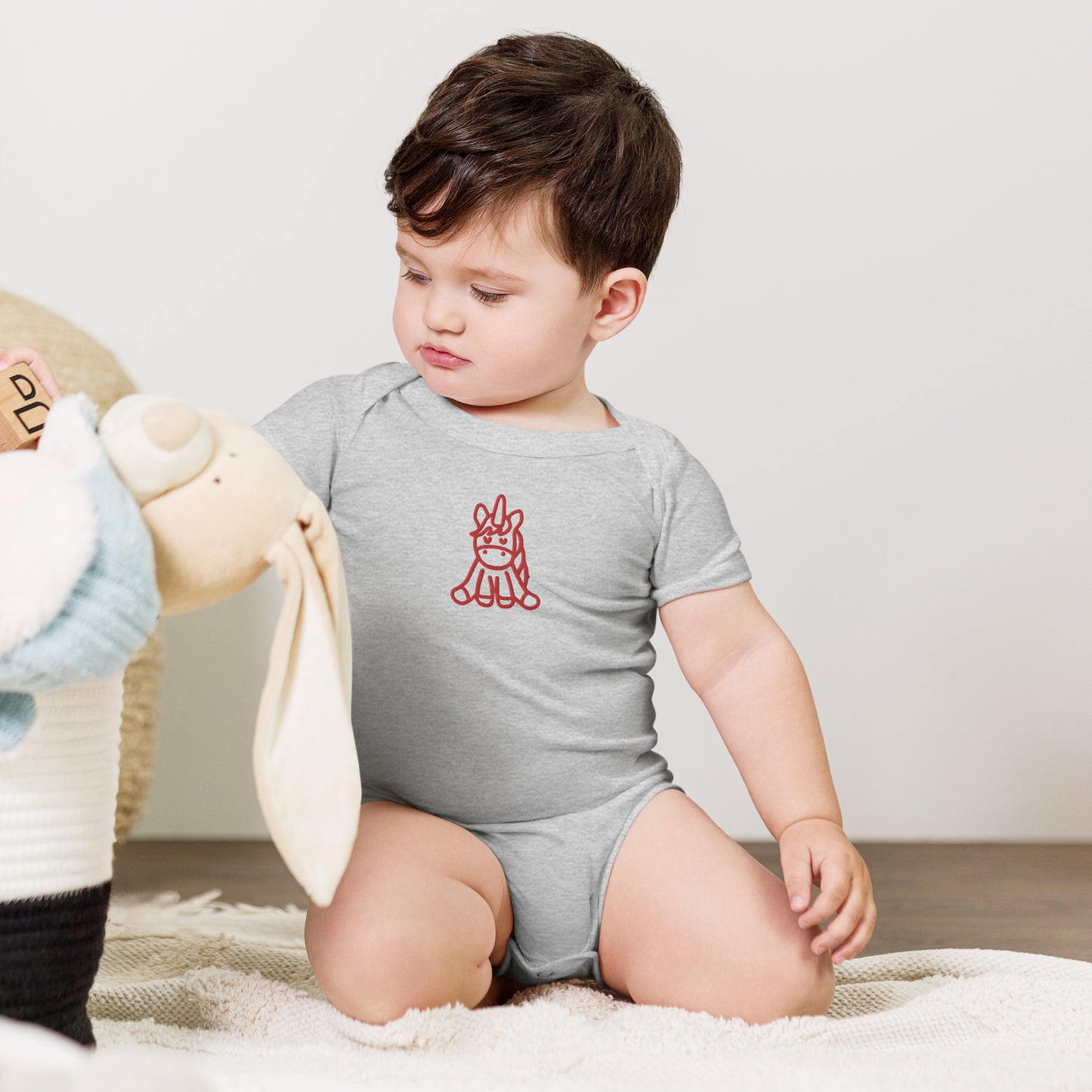 Unicorn Baby Short Sleeve One Piece - Activewear Well