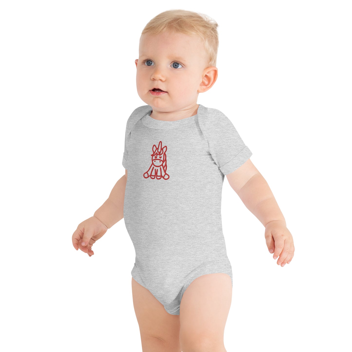 Unicorn Baby Short Sleeve One Piece - Activewear Well