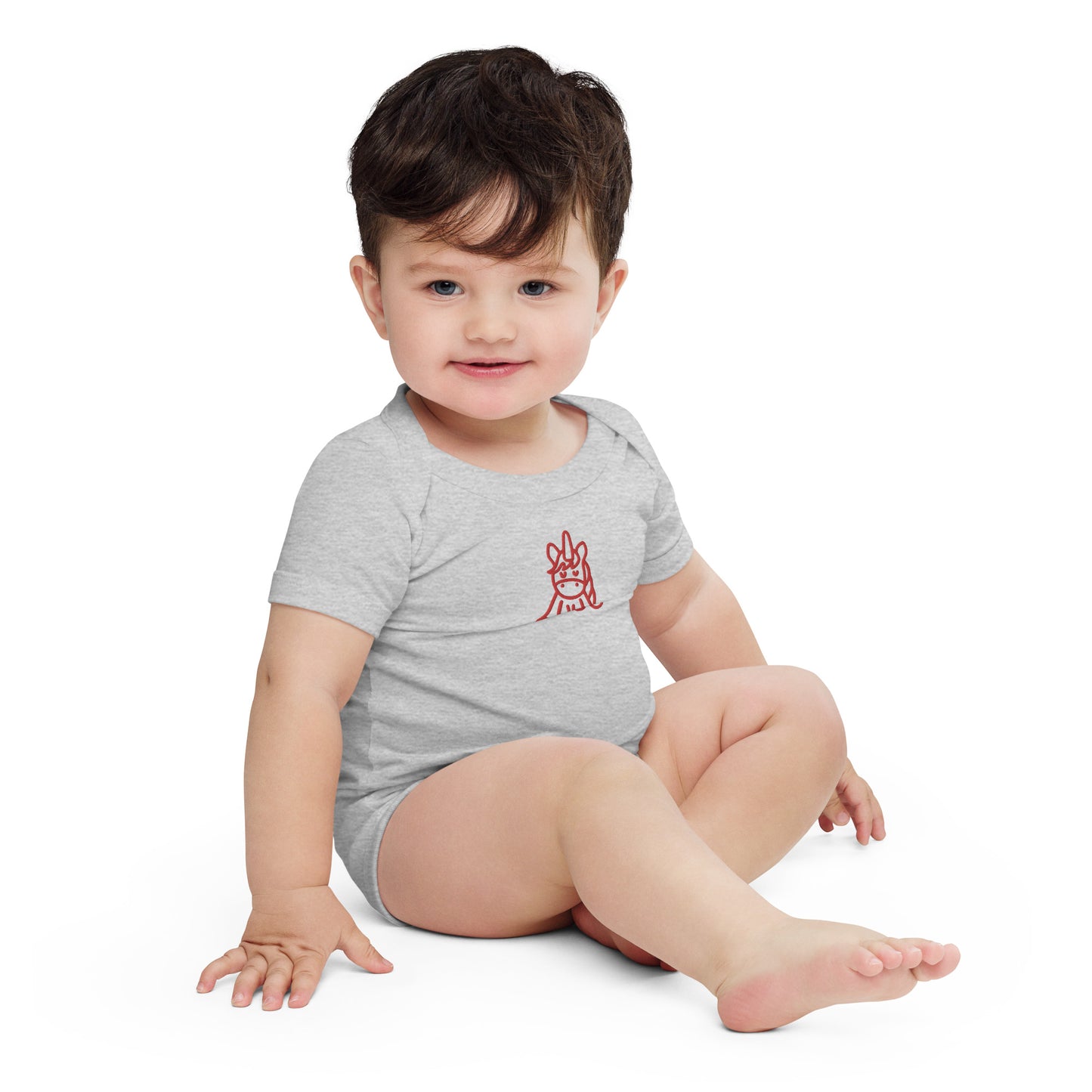Unicorn Baby Short Sleeve One Piece - Activewear Well