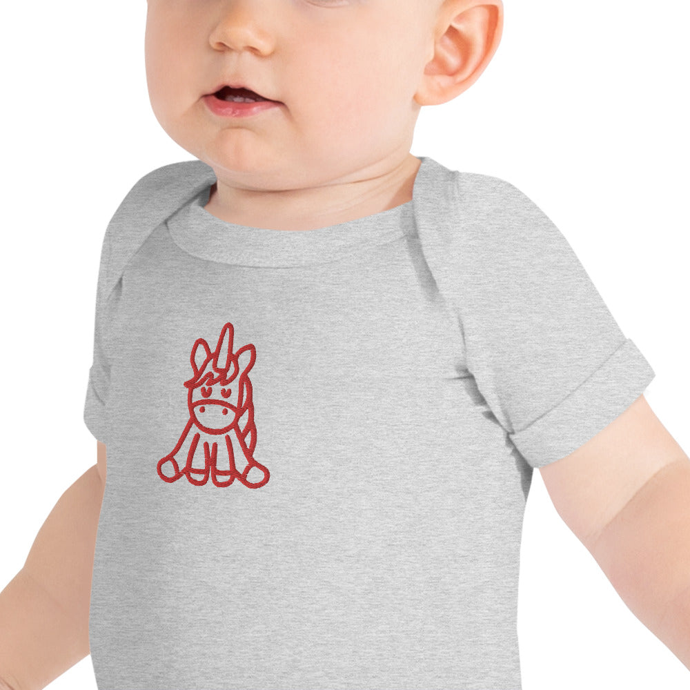 Unicorn Baby Short Sleeve One Piece - Activewear Well