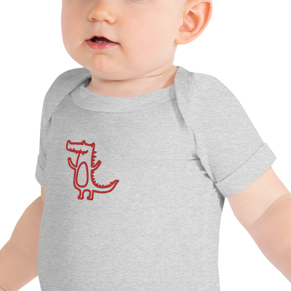 Crocodile Baby Short Sleeve One Piece - Activewear Well