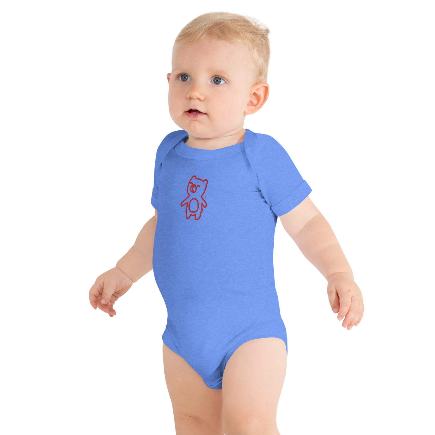 Teddy Baby Short Sleeve One Piece - Activewear Well