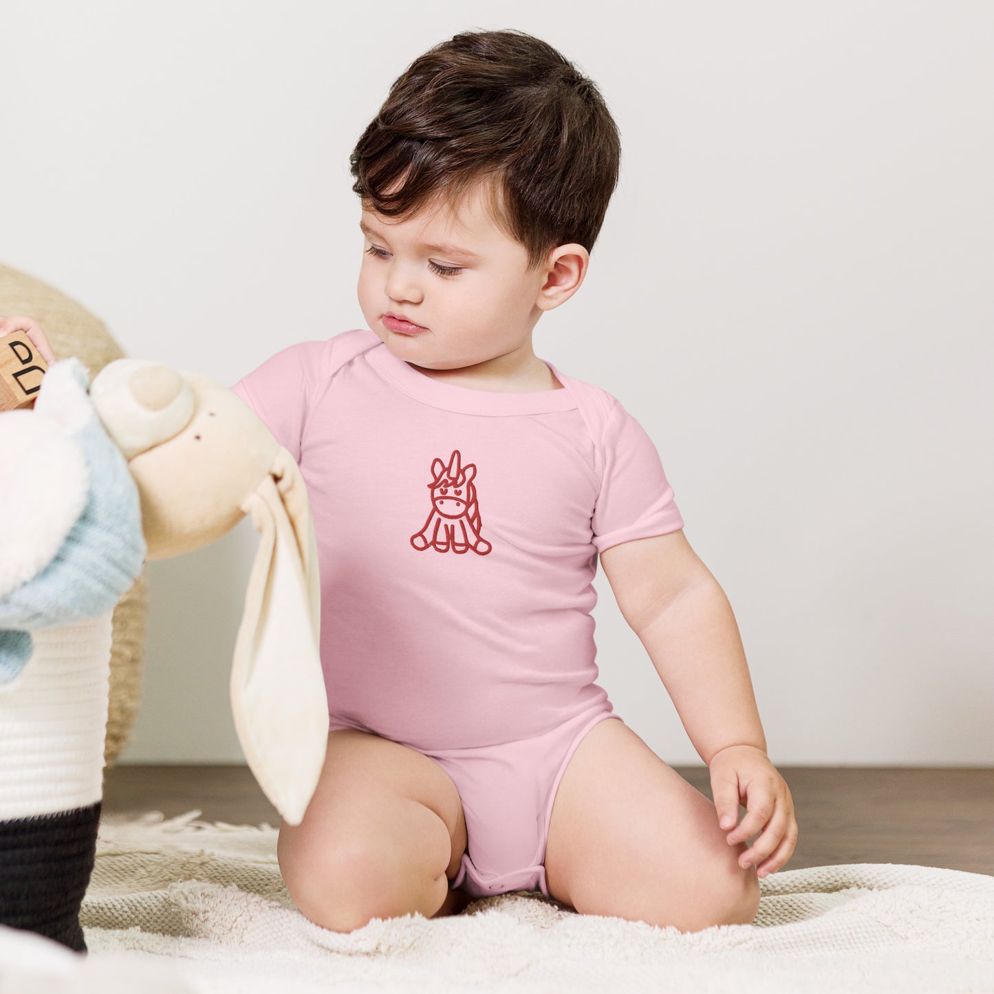 Unicorn Baby Short Sleeve One Piece - Activewear Well