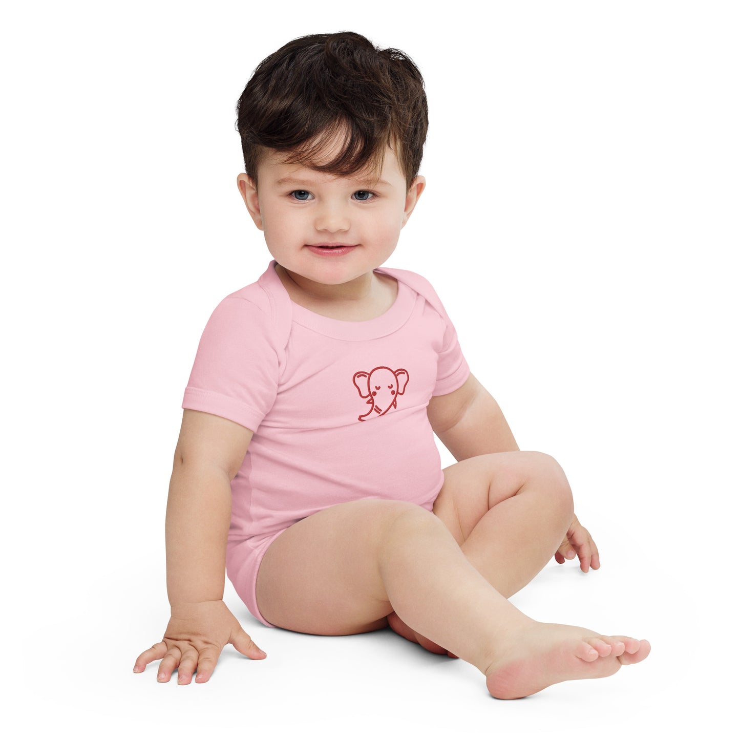 Elephant Baby Short Sleeve One Piece - Activewear Well