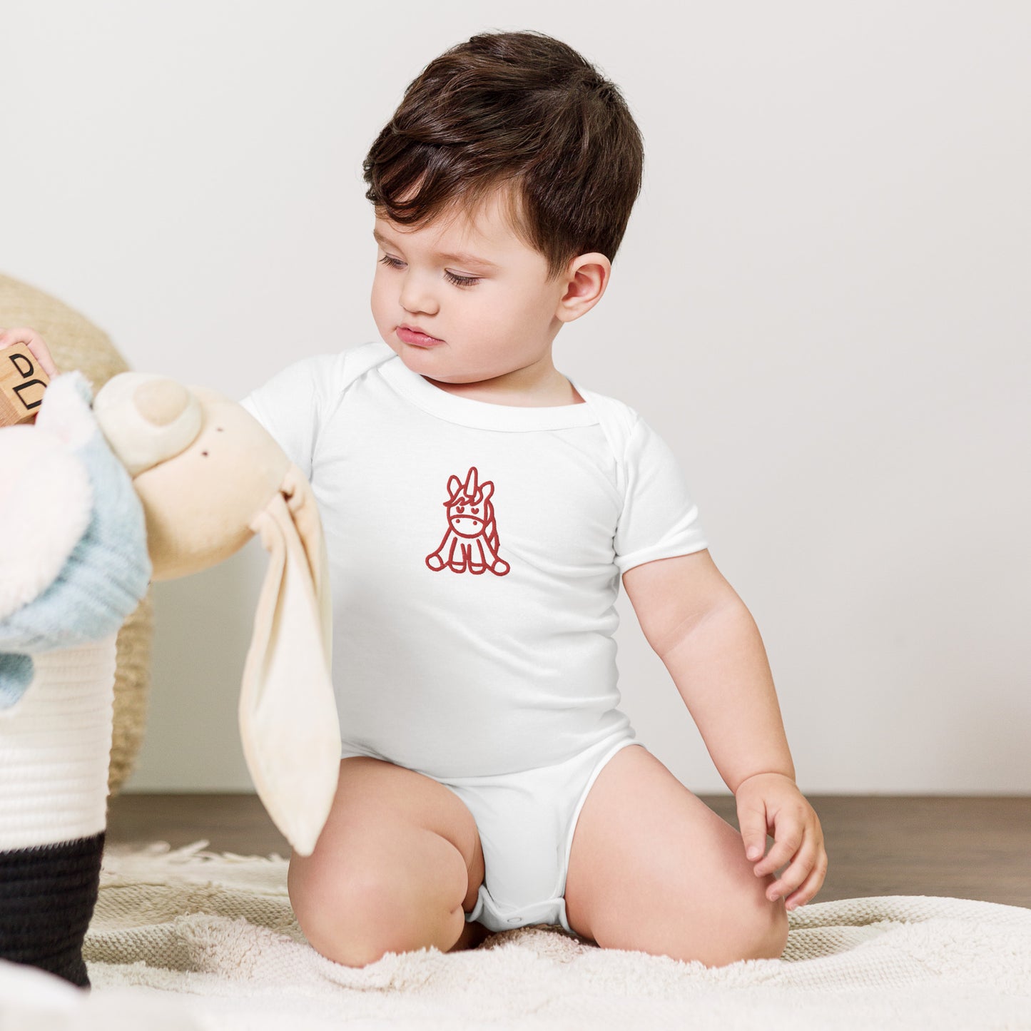 Unicorn Baby Short Sleeve One Piece - Activewear Well