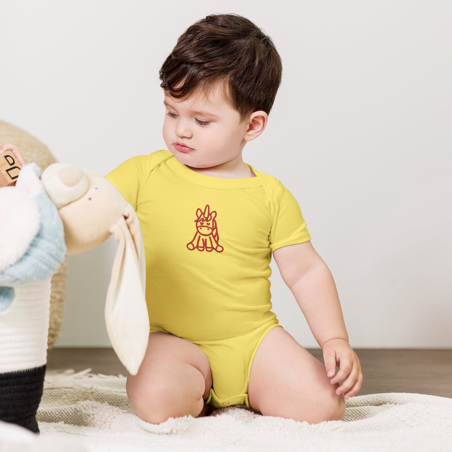 Unicorn Baby Short Sleeve One Piece - Activewear Well