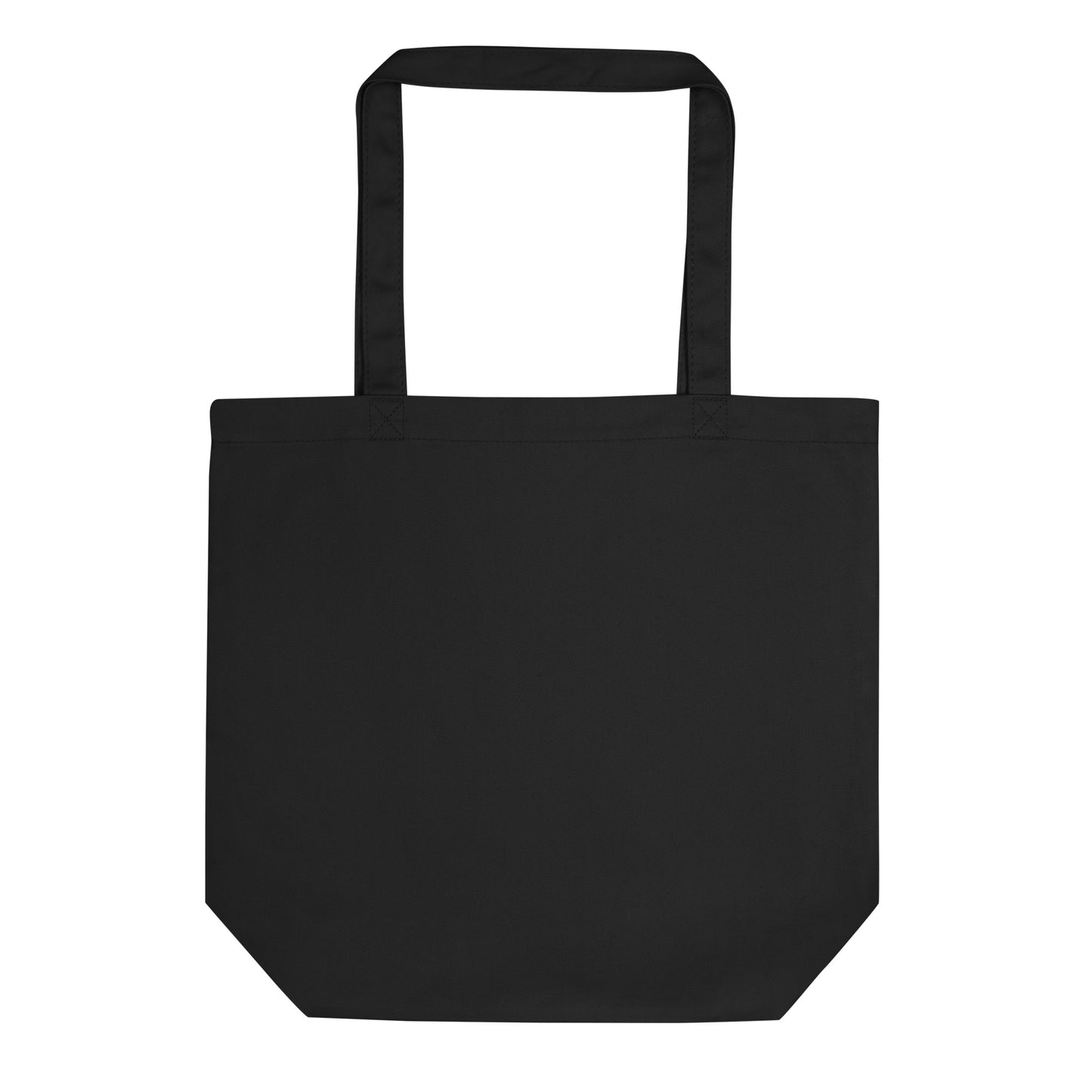 100% Organic Cotton Black Tote Bag - Activewear Well