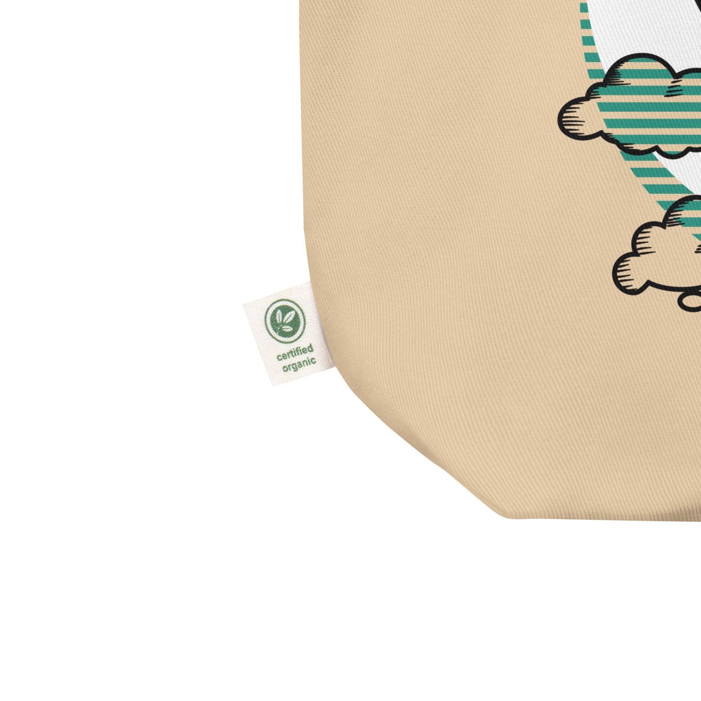 100% Organic Cotton Tote Bag - Activewear Well