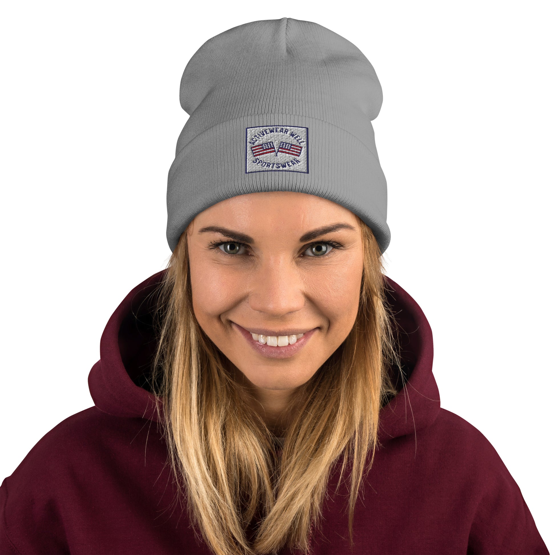Logo Embroidered Beanie - Activewear Well