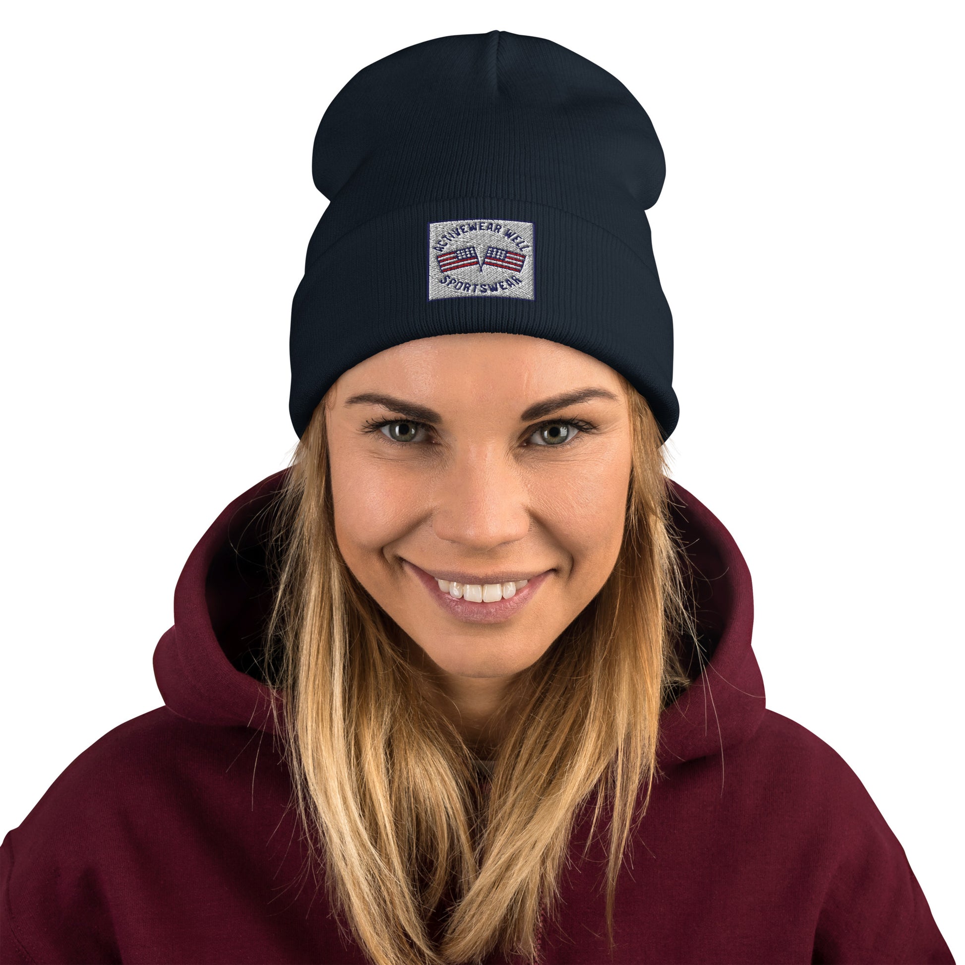 Logo Embroidered Beanie - Activewear Well