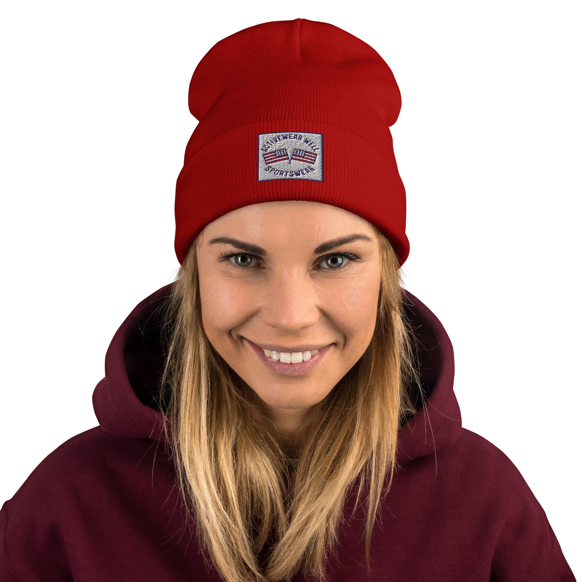 Logo Embroidered Beanie - Activewear Well