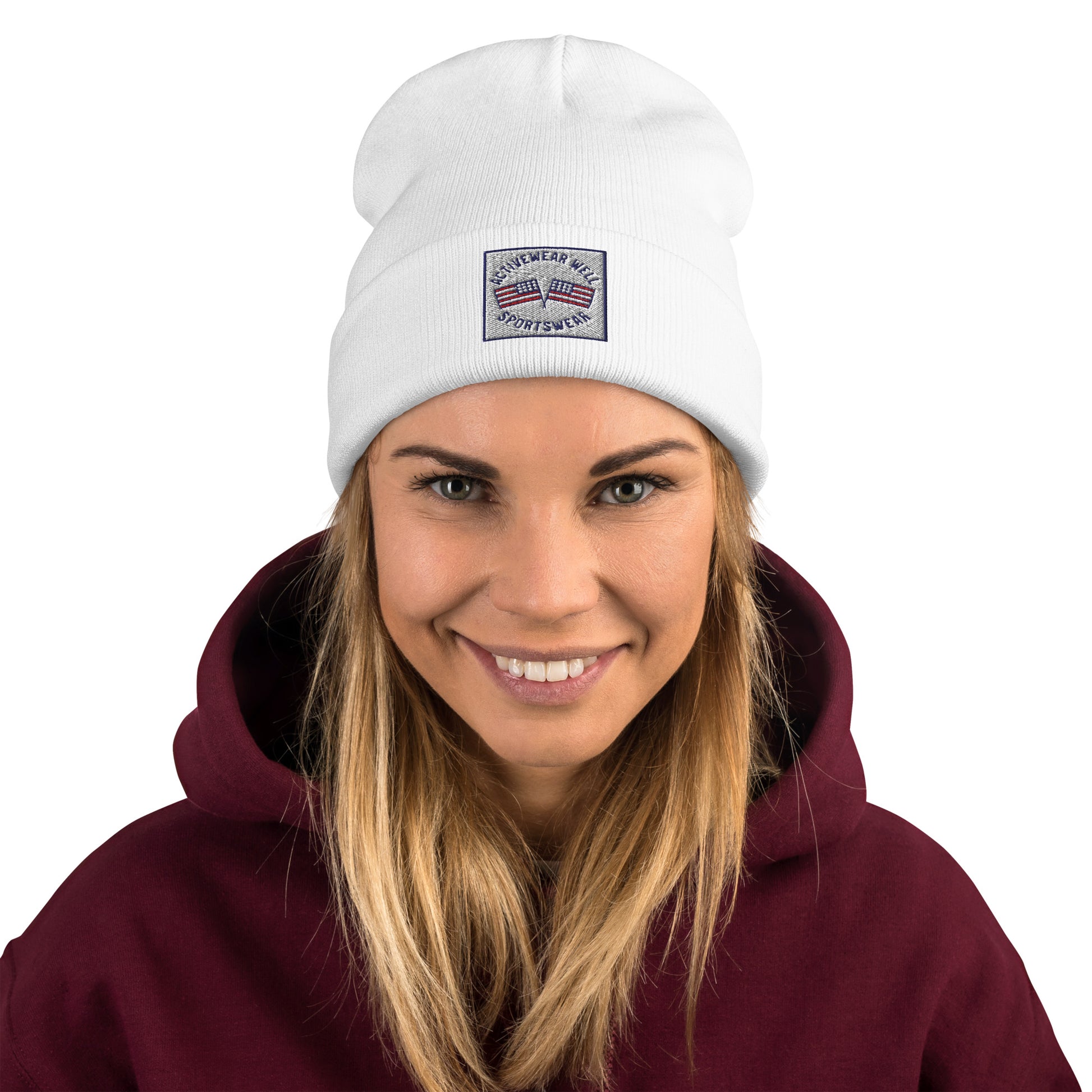 Logo Embroidered Beanie - Activewear Well