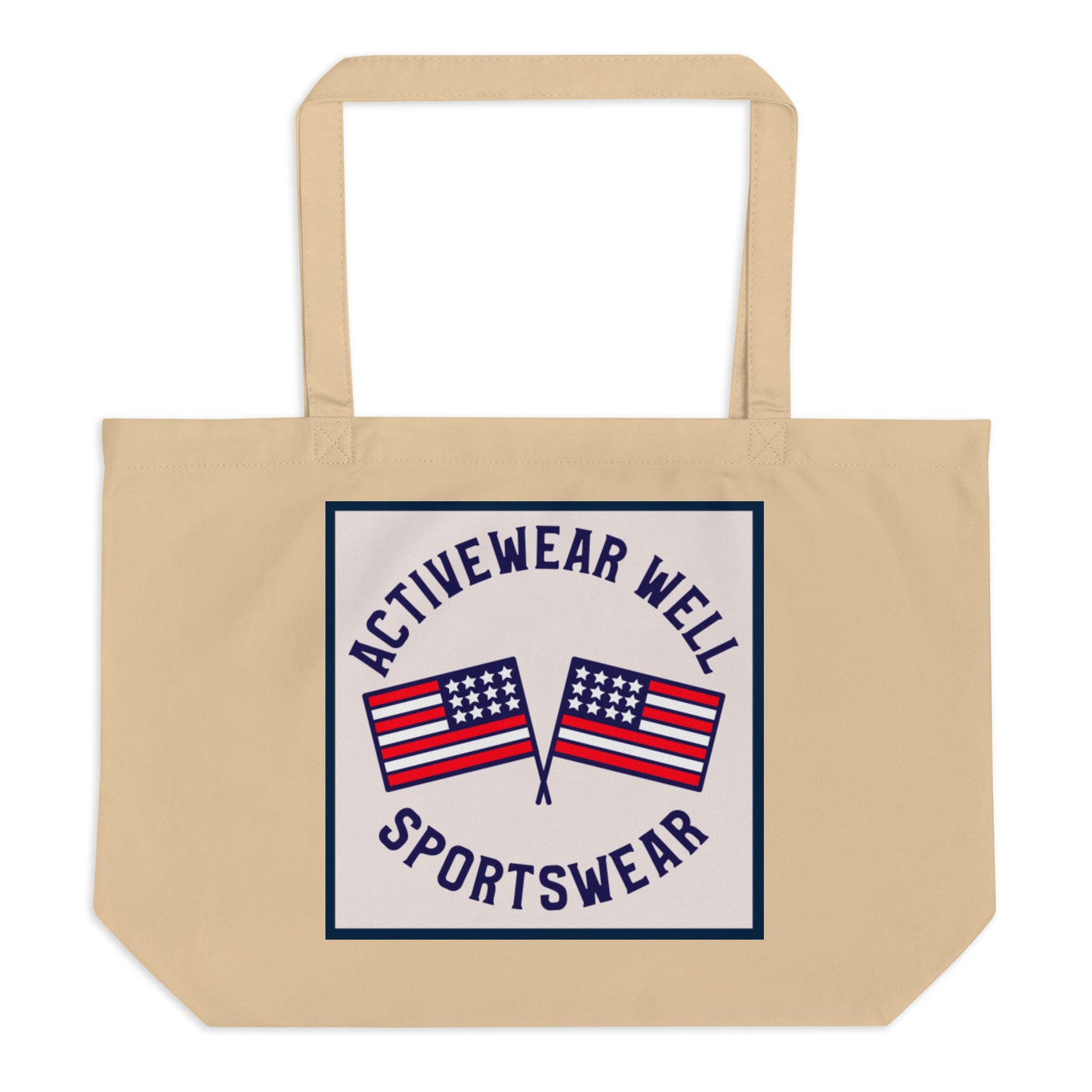 Activewear Well Large Organic Tote Gag - Activewear Well