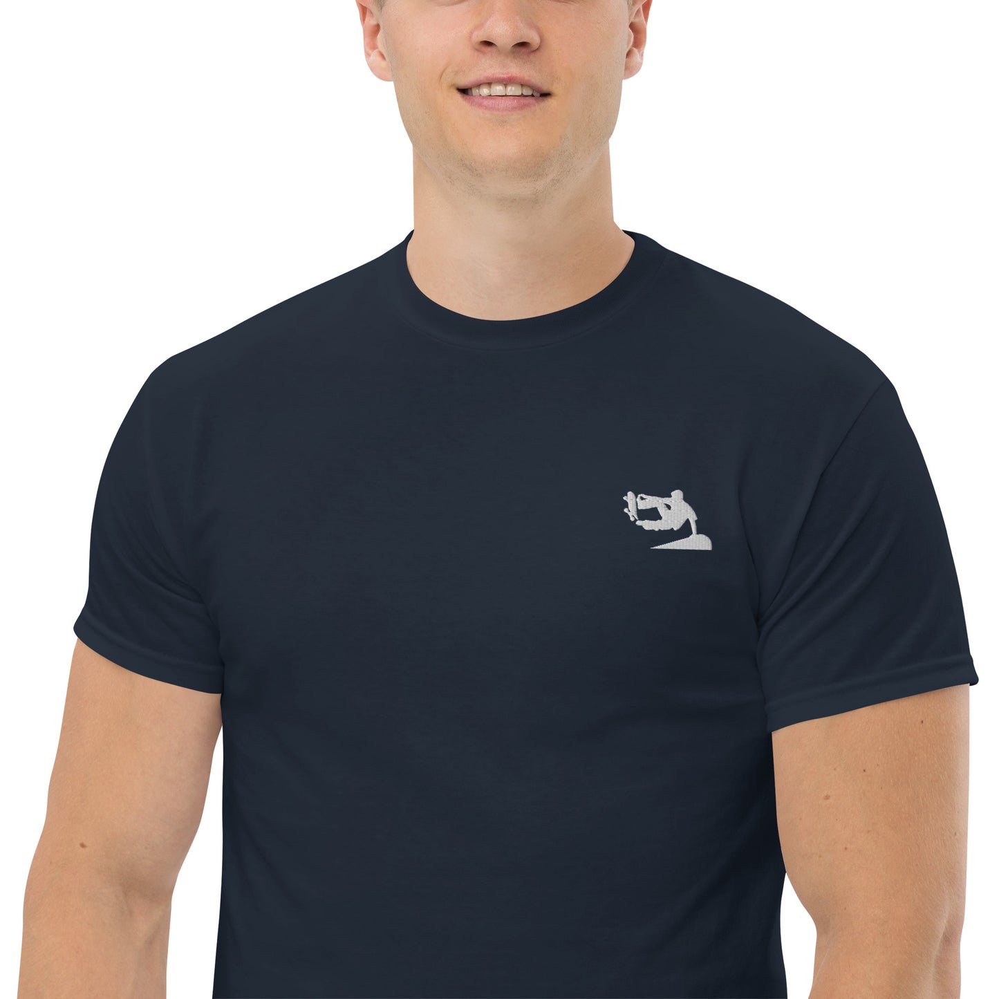 Skateboard Men's Cotton T-Shirt - Activewear Well