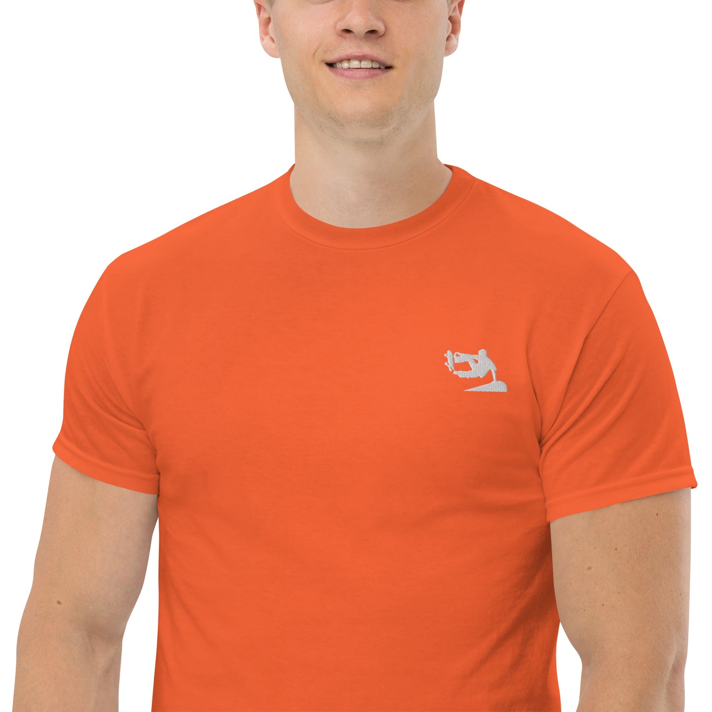 Skateboard Men's Cotton T-Shirt - Activewear Well