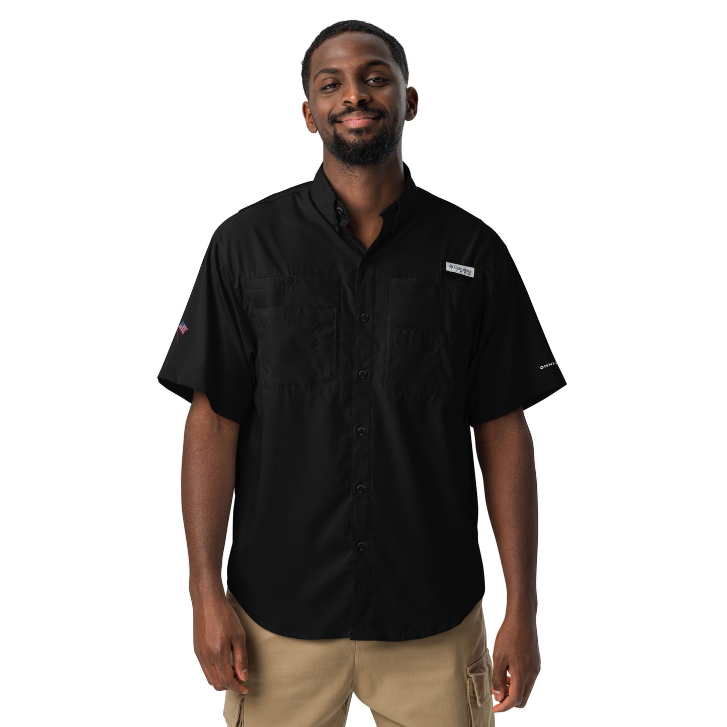 Men’s Columbia Short Sleeve Button Shirt - Activewear Well