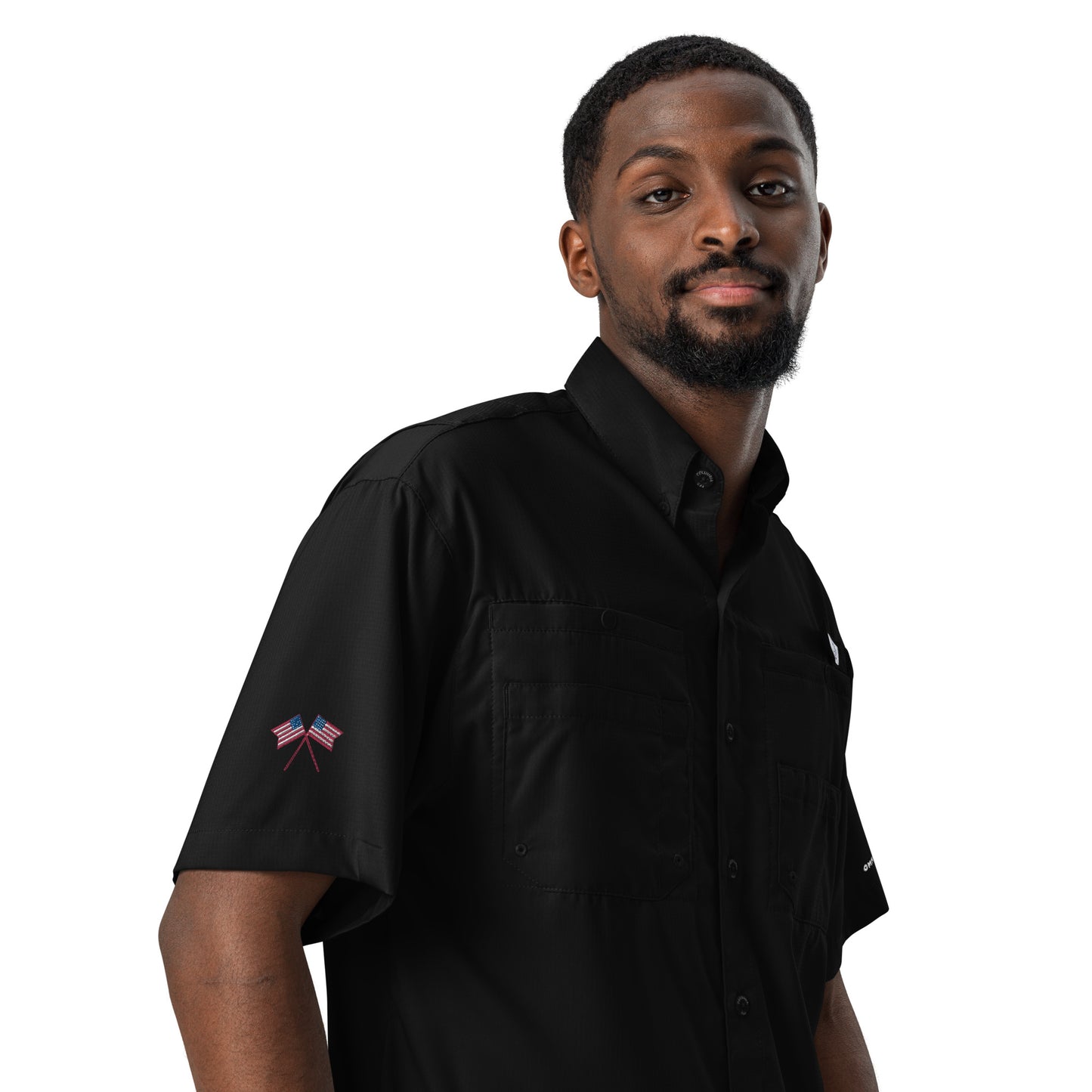 Men’s Columbia Short Sleeve Button Shirt - Activewear Well
