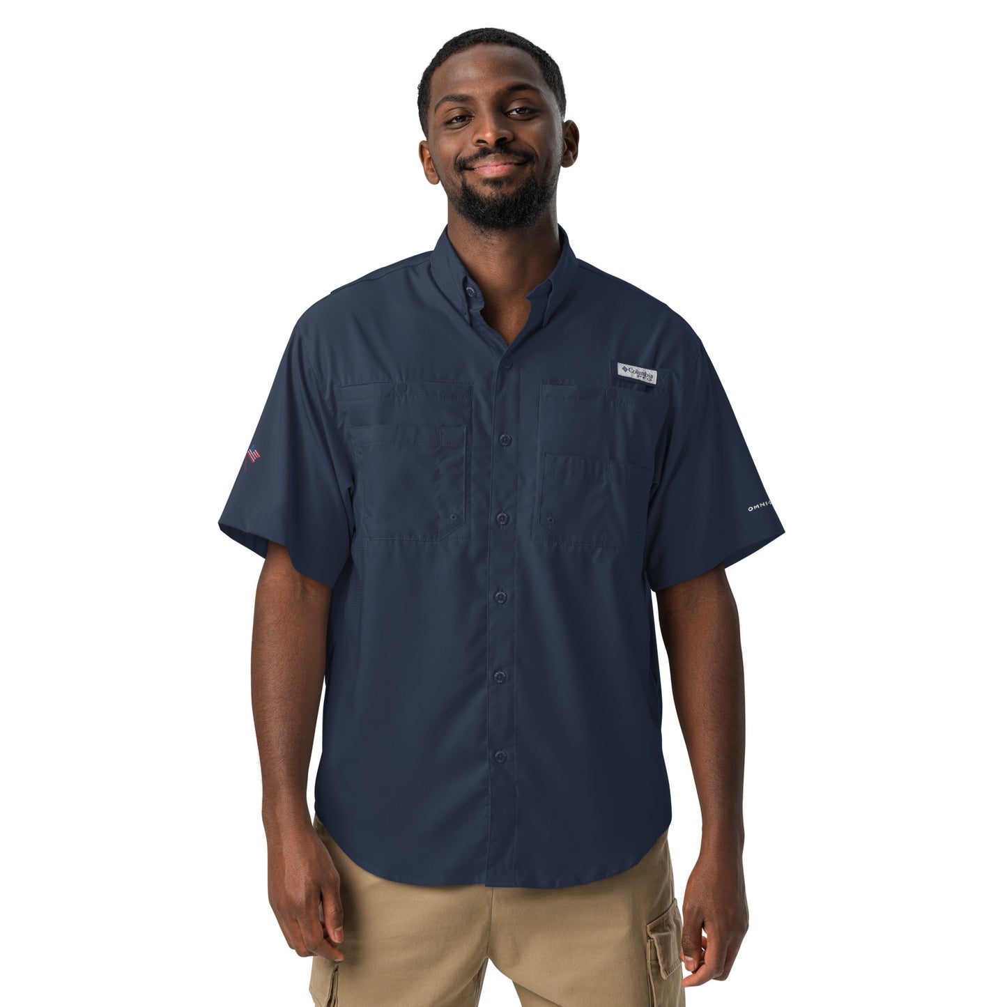 Men’s Columbia Short Sleeve Button Shirt - Activewear Well
