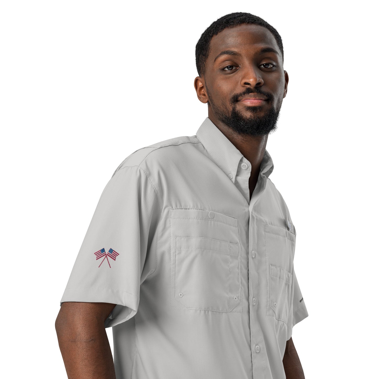 Men’s Columbia Short Sleeve Button Shirt - Activewear Well
