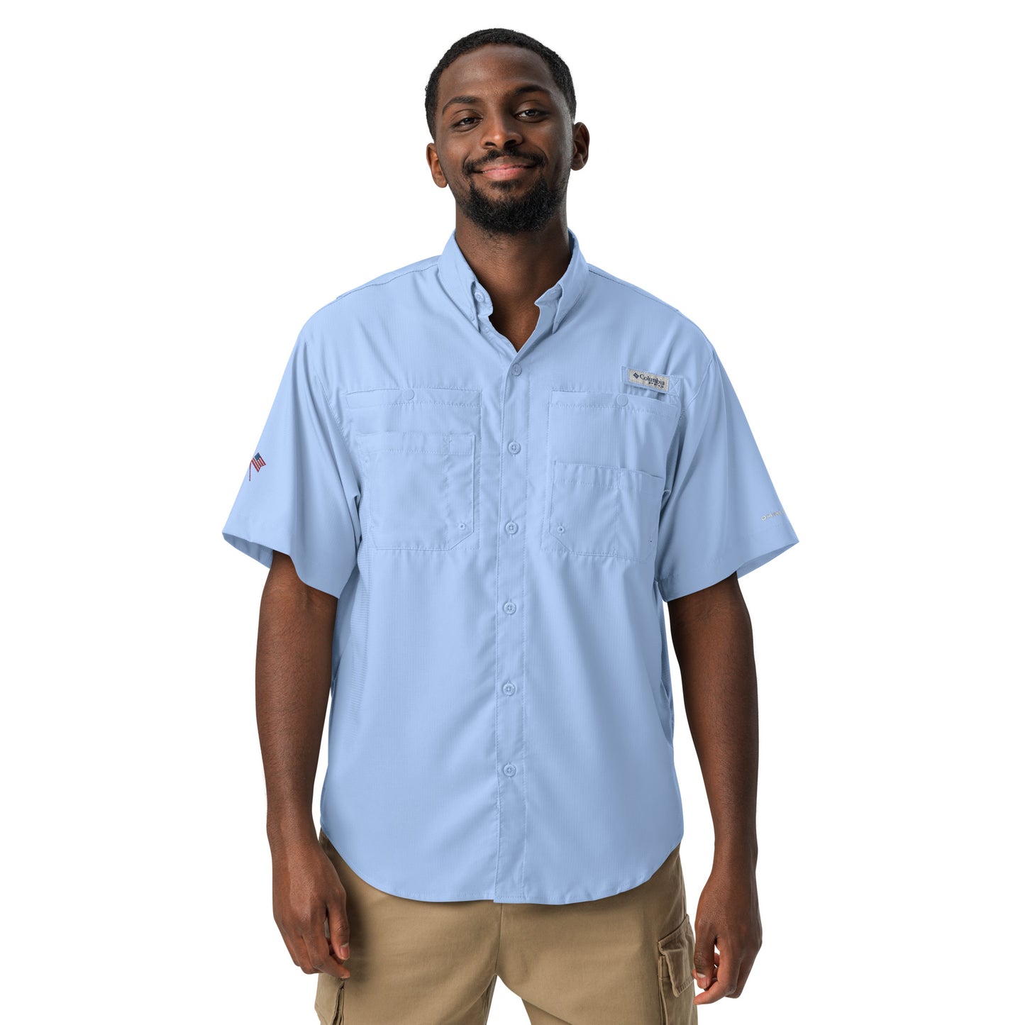 Men’s Columbia Short Sleeve Button Shirt - Activewear Well
