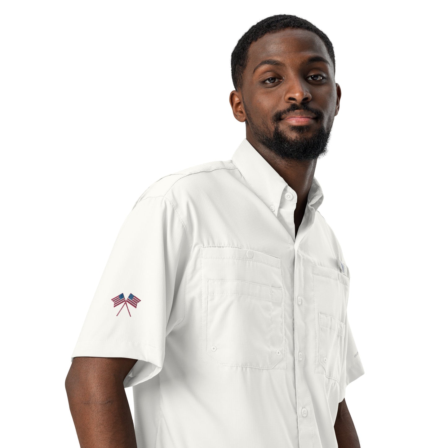 Men’s Columbia Short Sleeve Button Shirt - Activewear Well