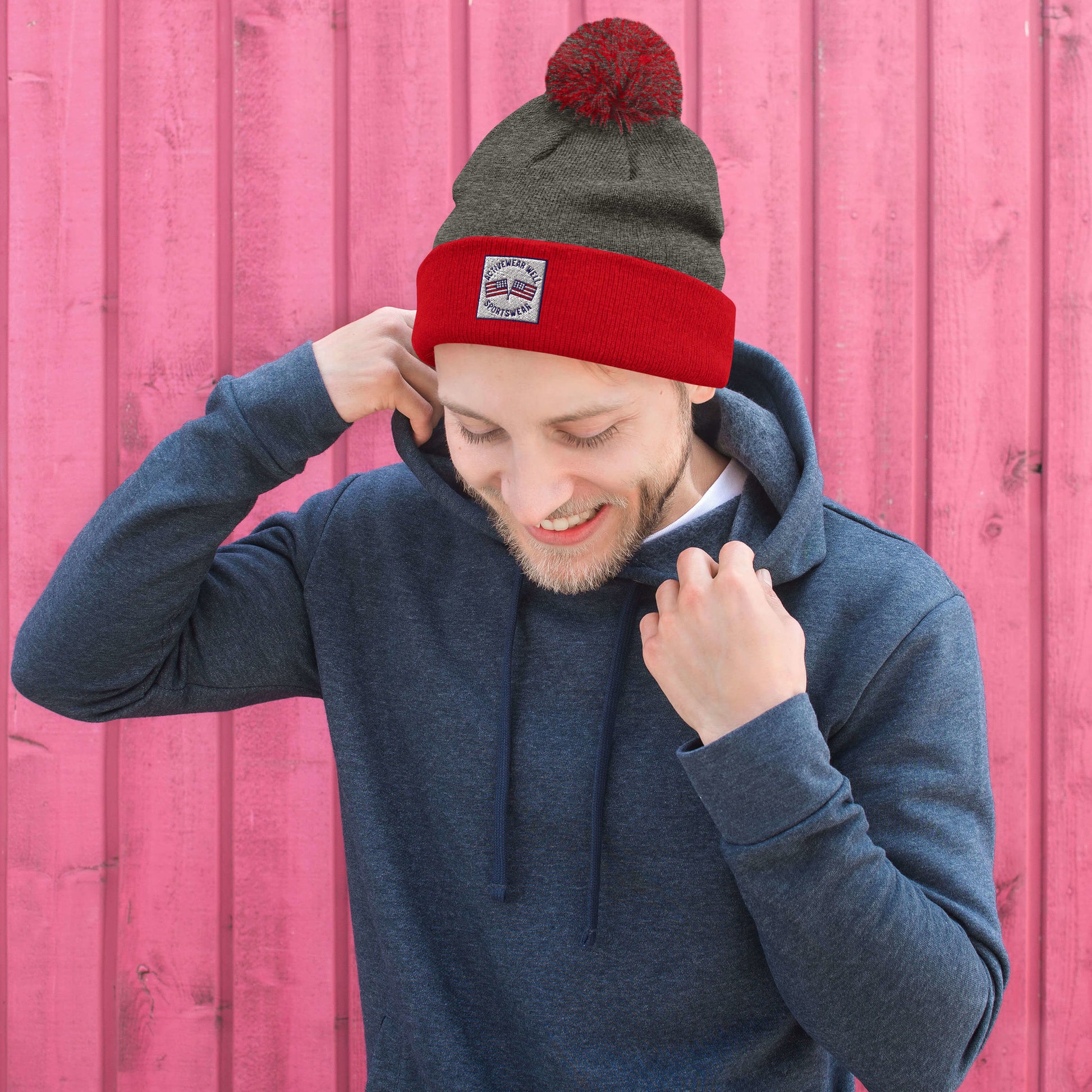 Logo Pom-Pom Beanie - Activewear Well