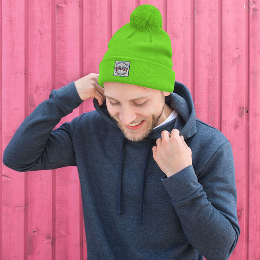 Logo Pom-Pom Beanie - Activewear Well