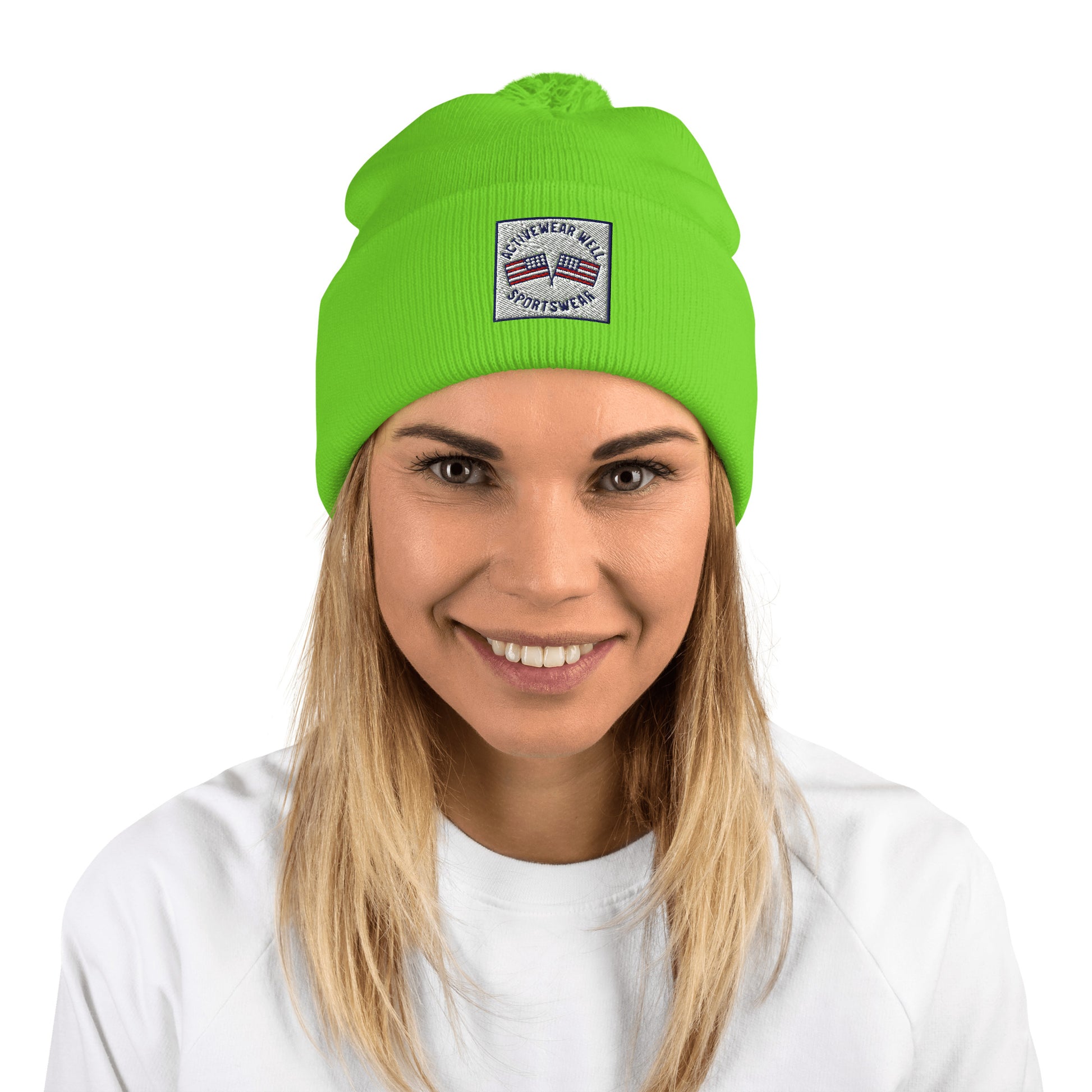 Logo Pom-Pom Beanie - Activewear Well