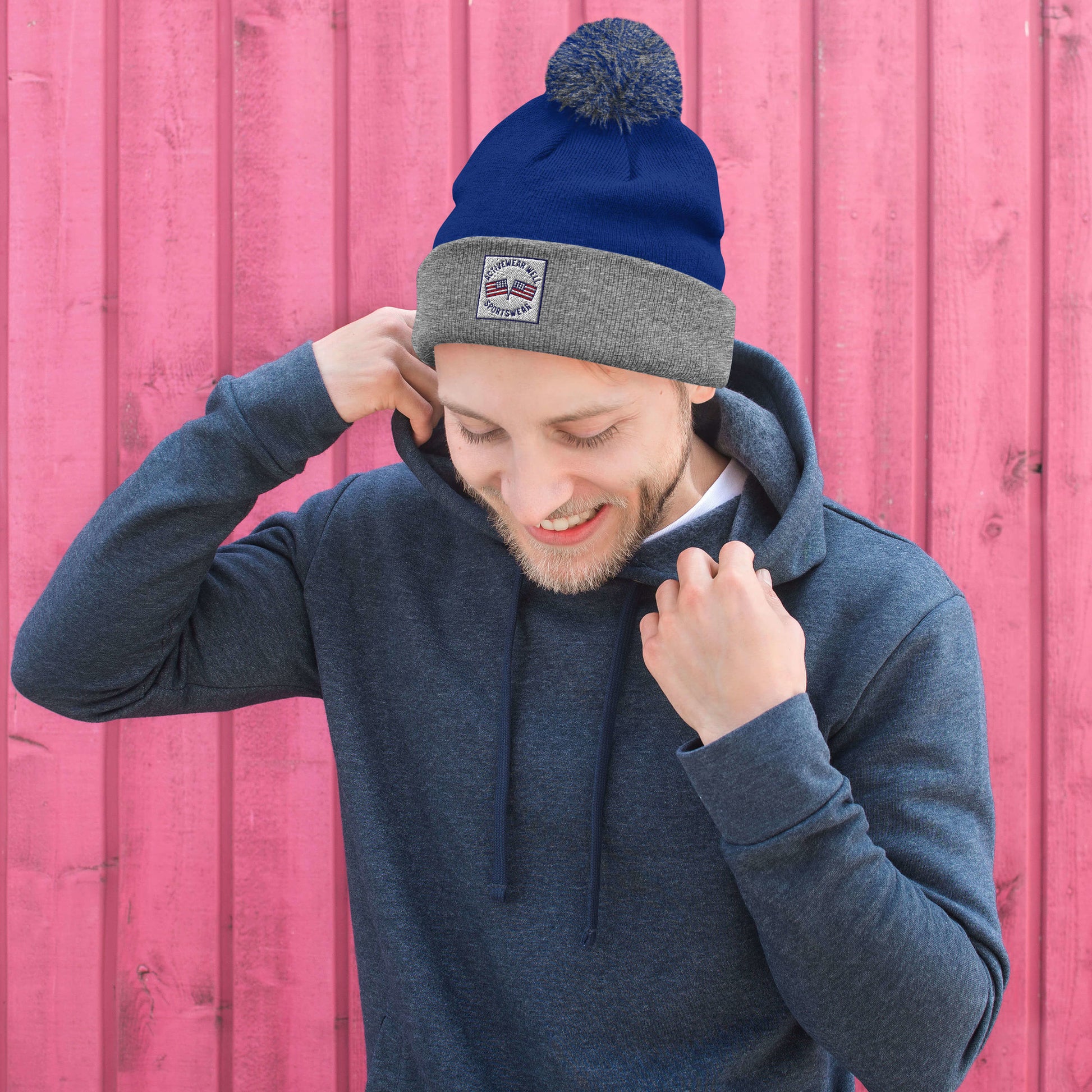 Logo Pom-Pom Beanie - Activewear Well
