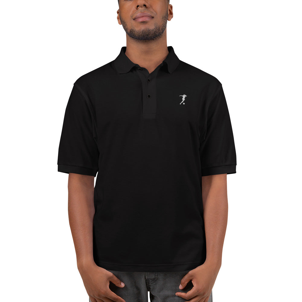 Soccer Men's Premium Polo - Activewear Well
