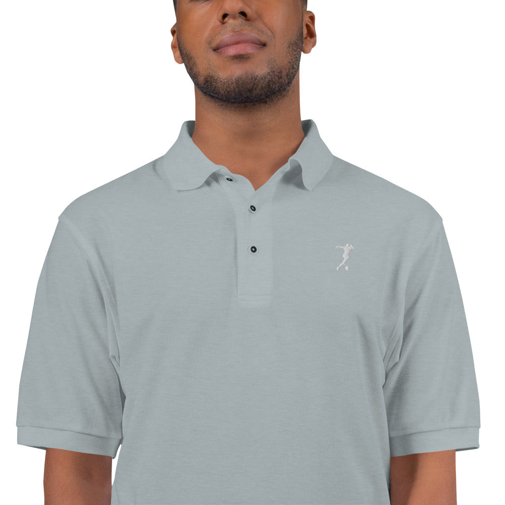 Soccer Men's Premium Polo - Activewear Well