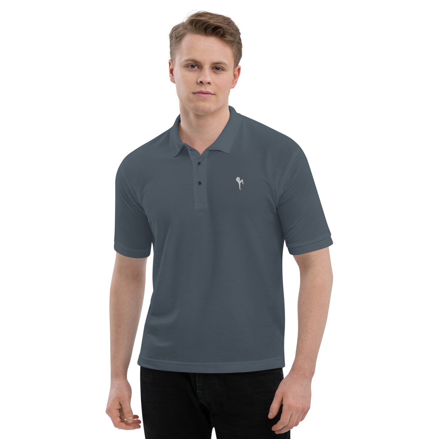 Boxing Men's Premium Polo Shirt - Activewear Well