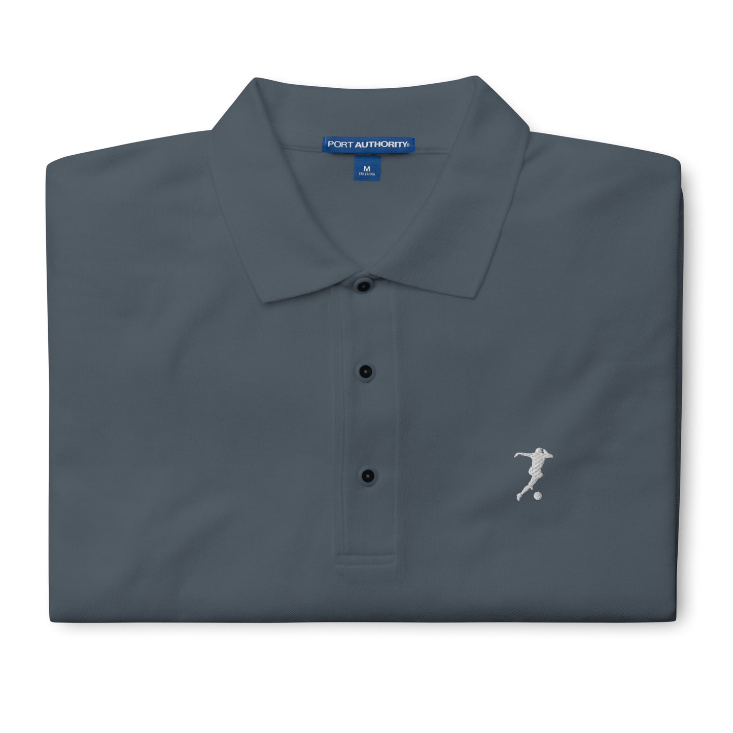 Soccer Men's Premium Polo - Activewear Well