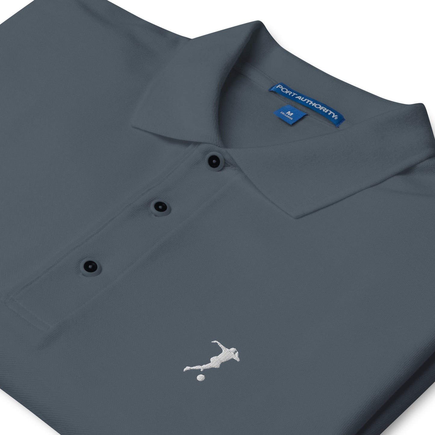 Soccer Men's Premium Polo - Activewear Well
