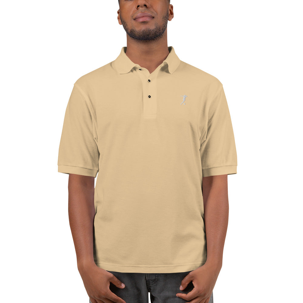 Soccer Men's Premium Polo - Activewear Well