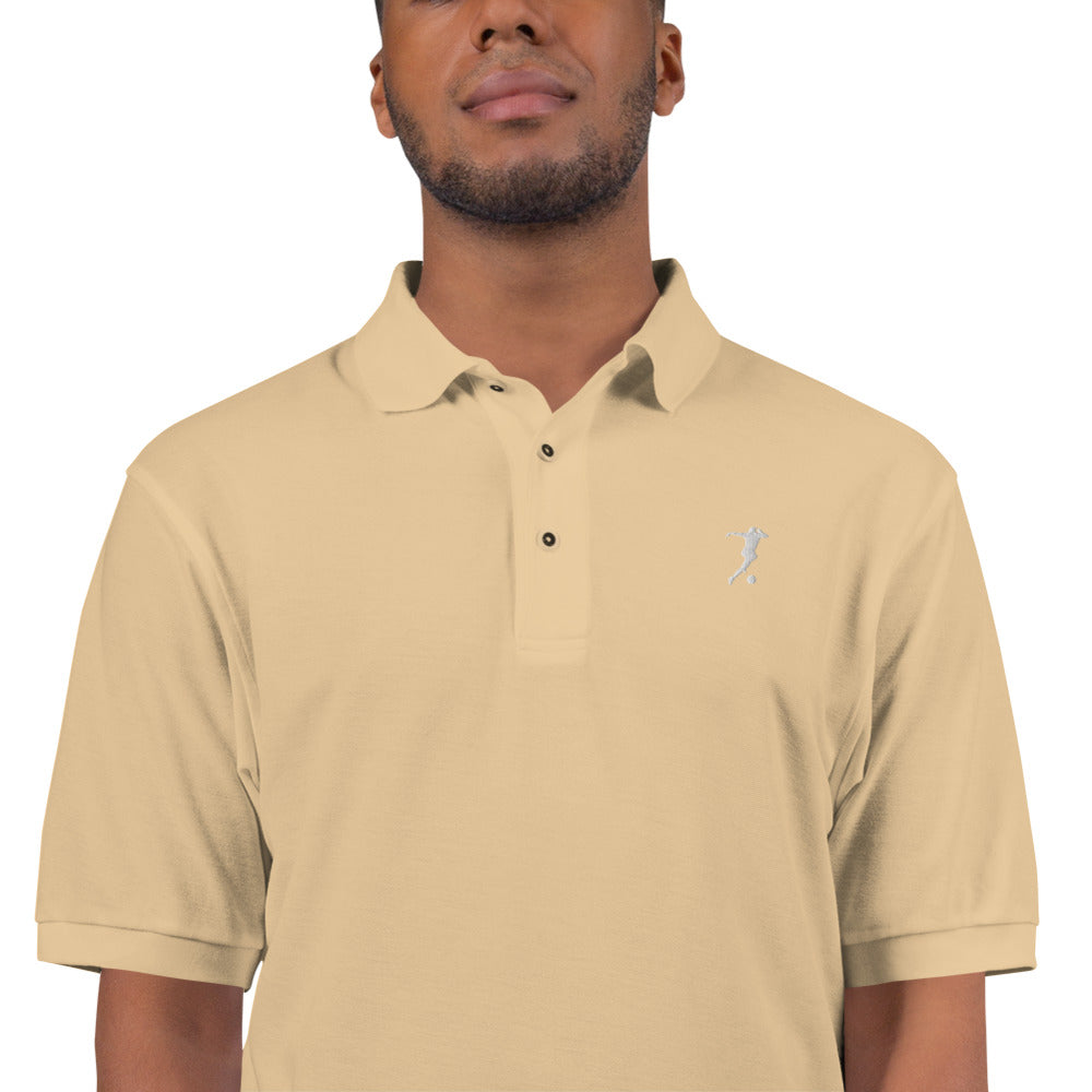 Soccer Men's Premium Polo - Activewear Well