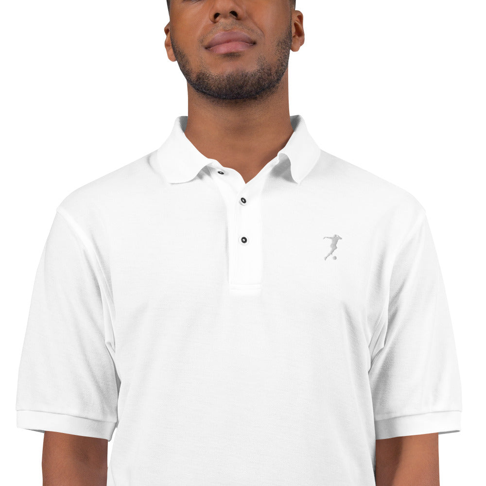 Soccer Men's Premium Polo - Activewear Well