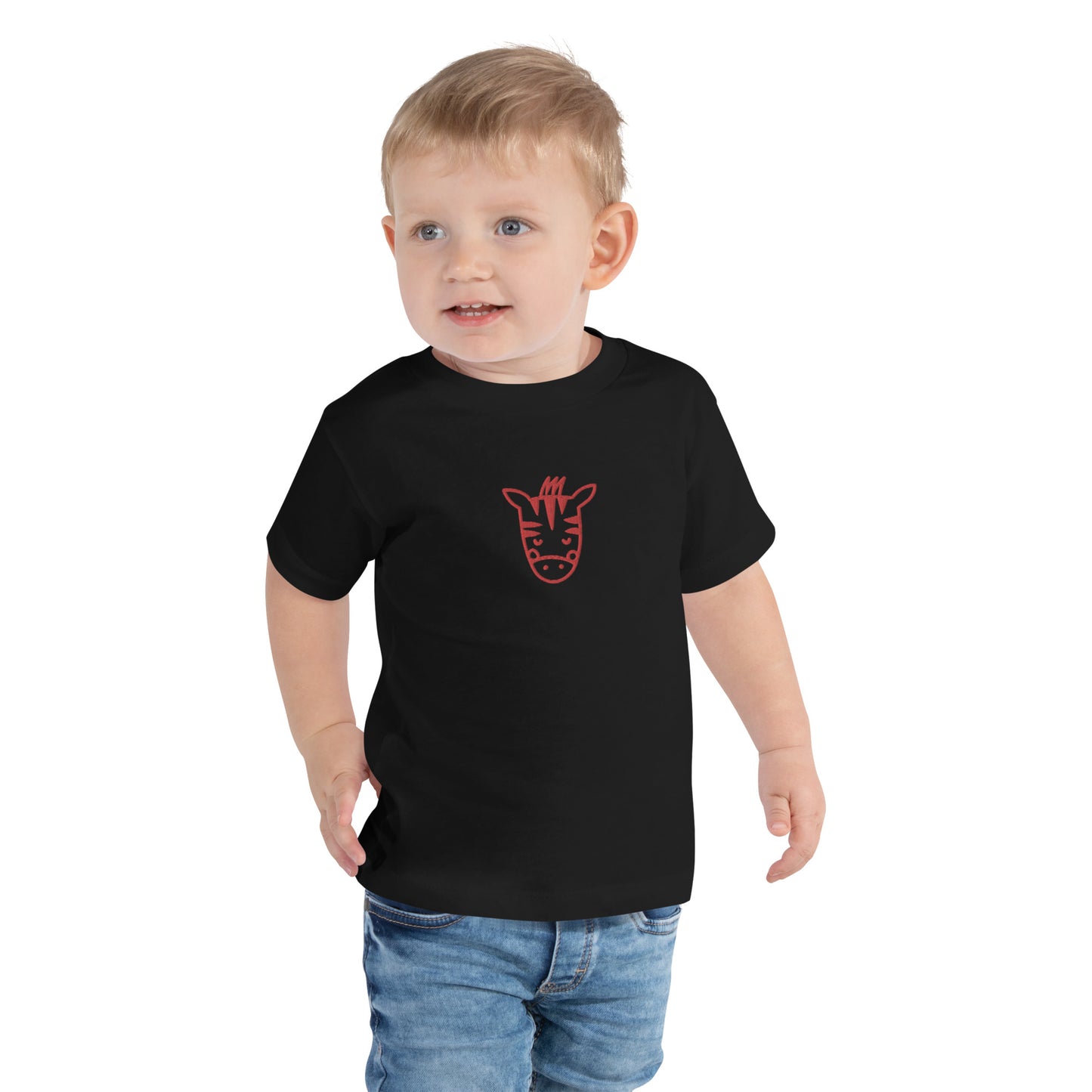 Zebra Toddler Short Sleeve Tee - Activewear Well
