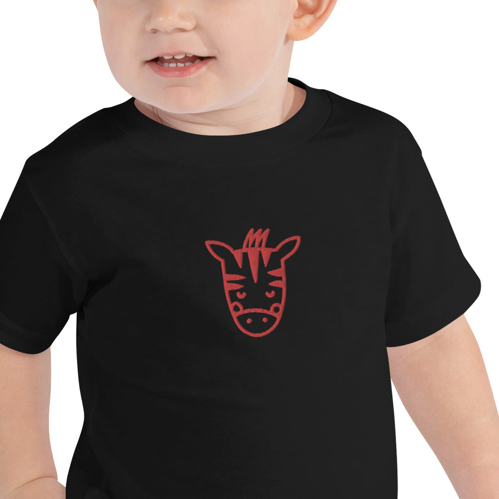 Zebra Toddler Short Sleeve Tee - Activewear Well