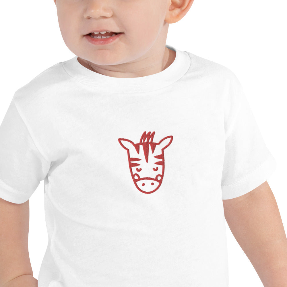 Zebra Toddler Short Sleeve Tee - Activewear Well