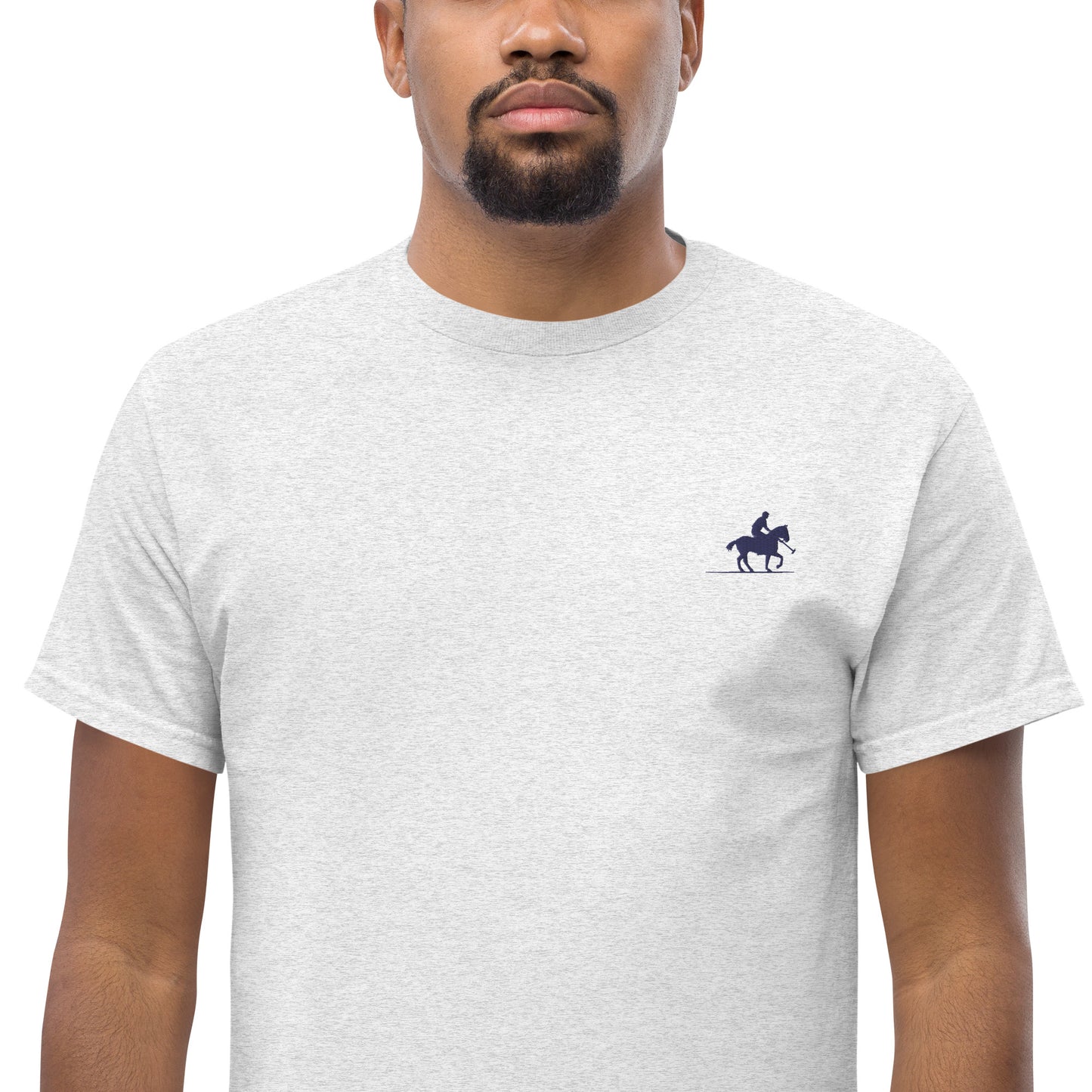 Polo Player Men's Cotton T-Shirt - Activewear Well