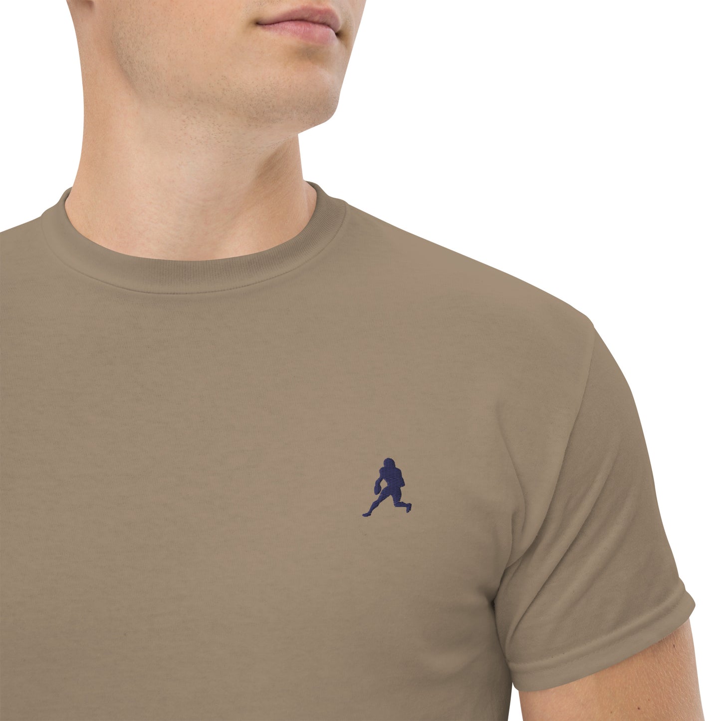 Rugby Player Men's Cotton T-Shirt - Activewear Well