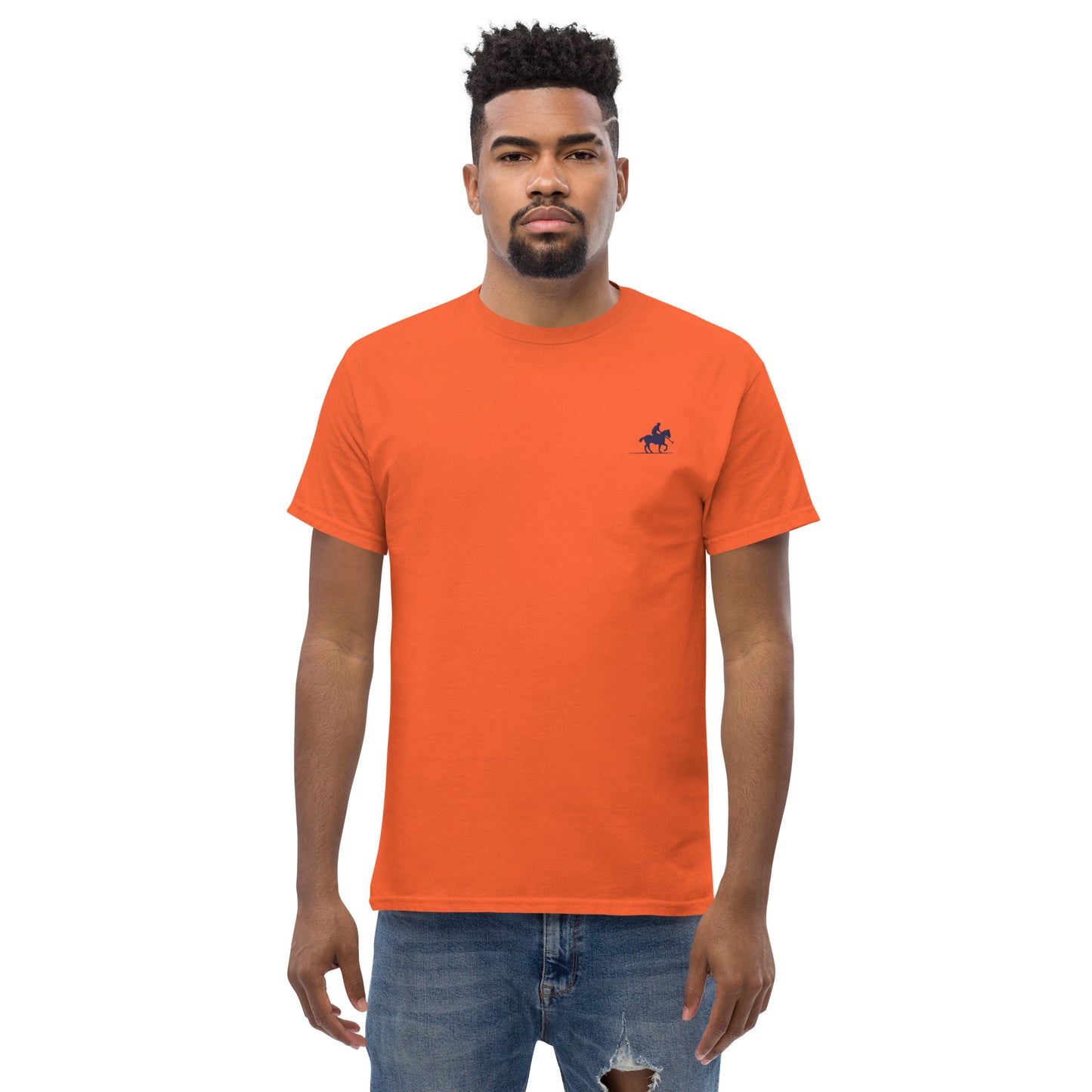 Polo Player Men's Cotton T-Shirt - Activewear Well
