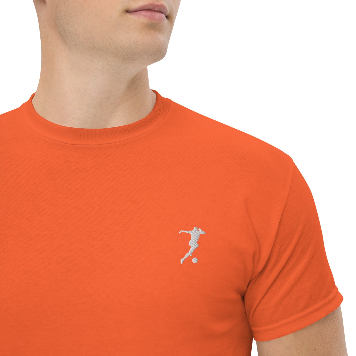 Soccer Men's Cotton T-Shirt - Activewear Well