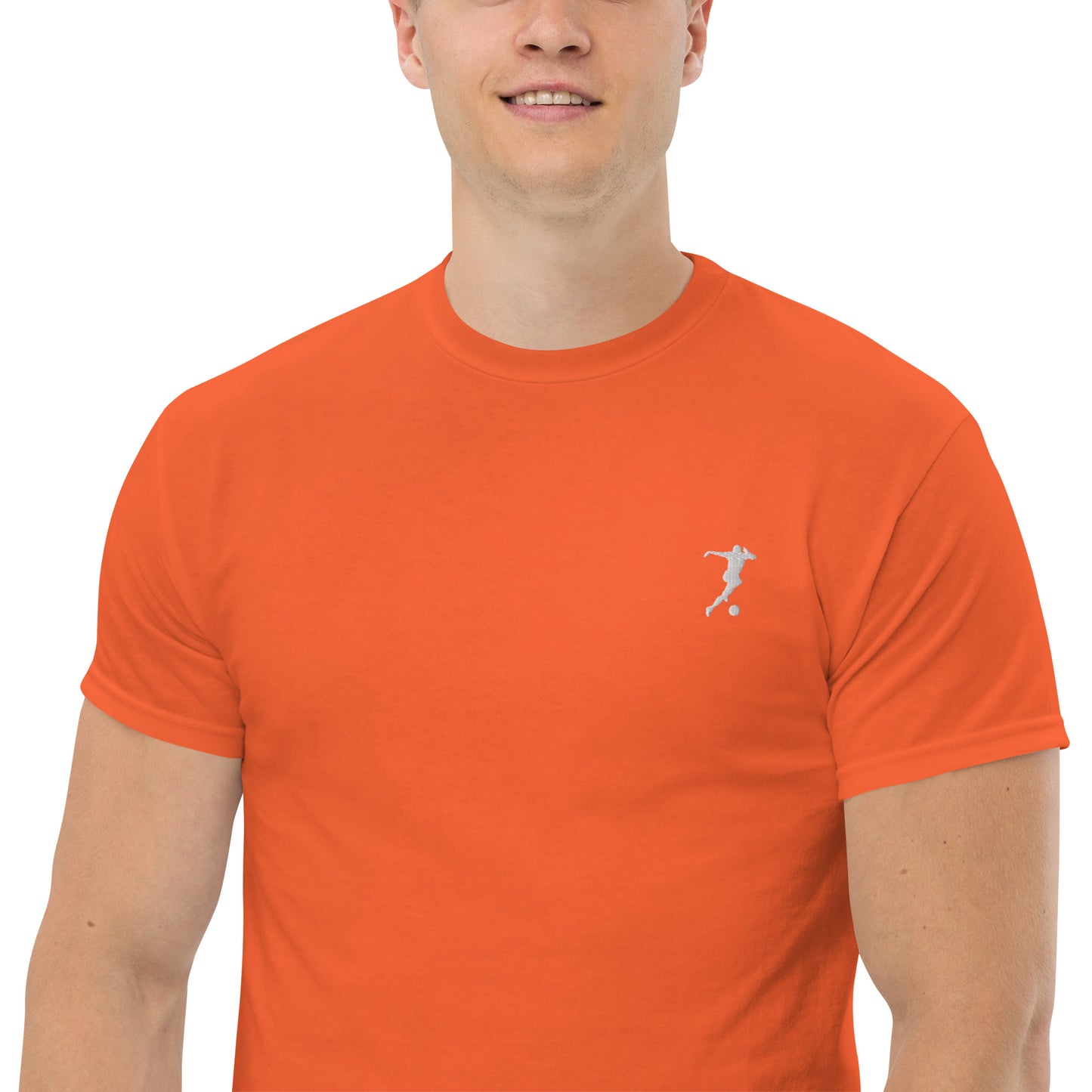 Soccer Men's Cotton T-Shirt - Activewear Well