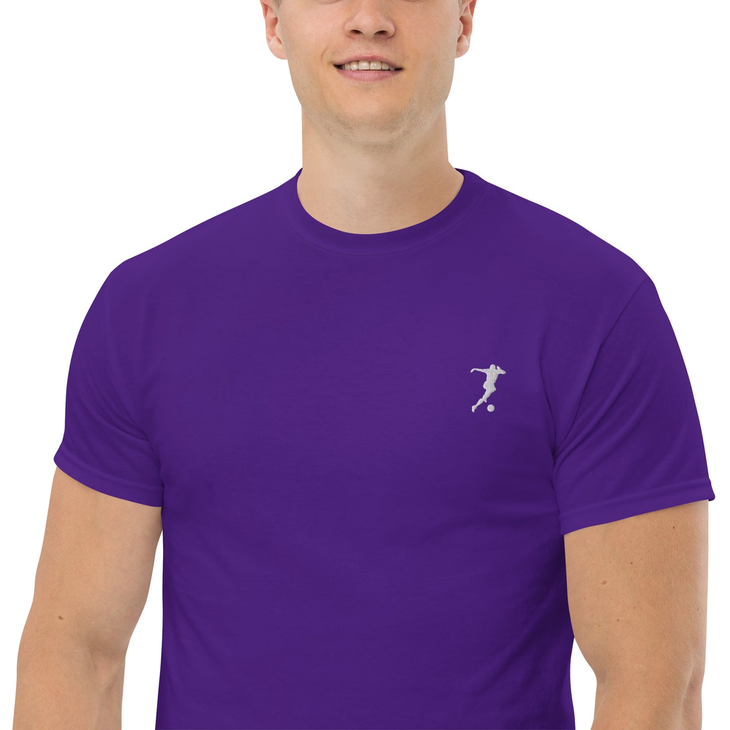 Soccer Men's Cotton T-Shirt - Activewear Well