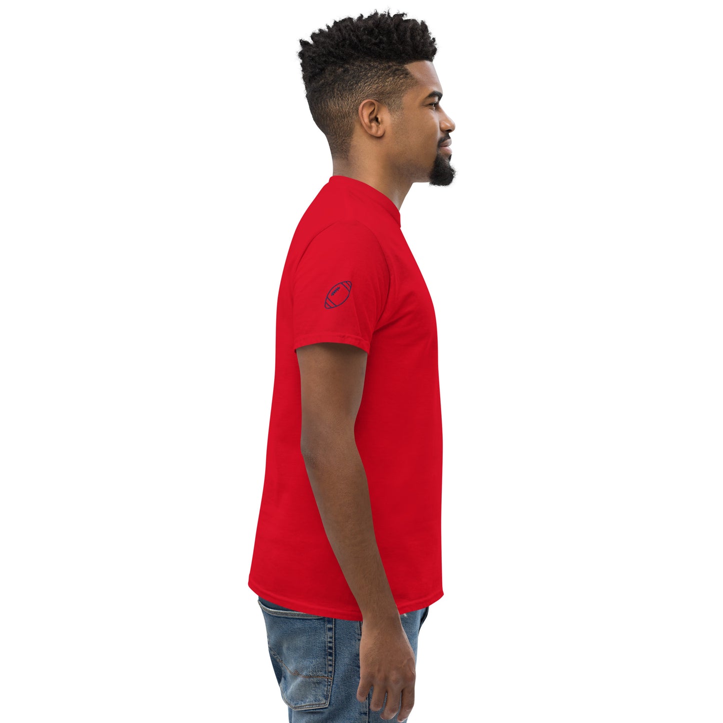 American Football Men's Short Sleeve T-Shirt - Activewear Well