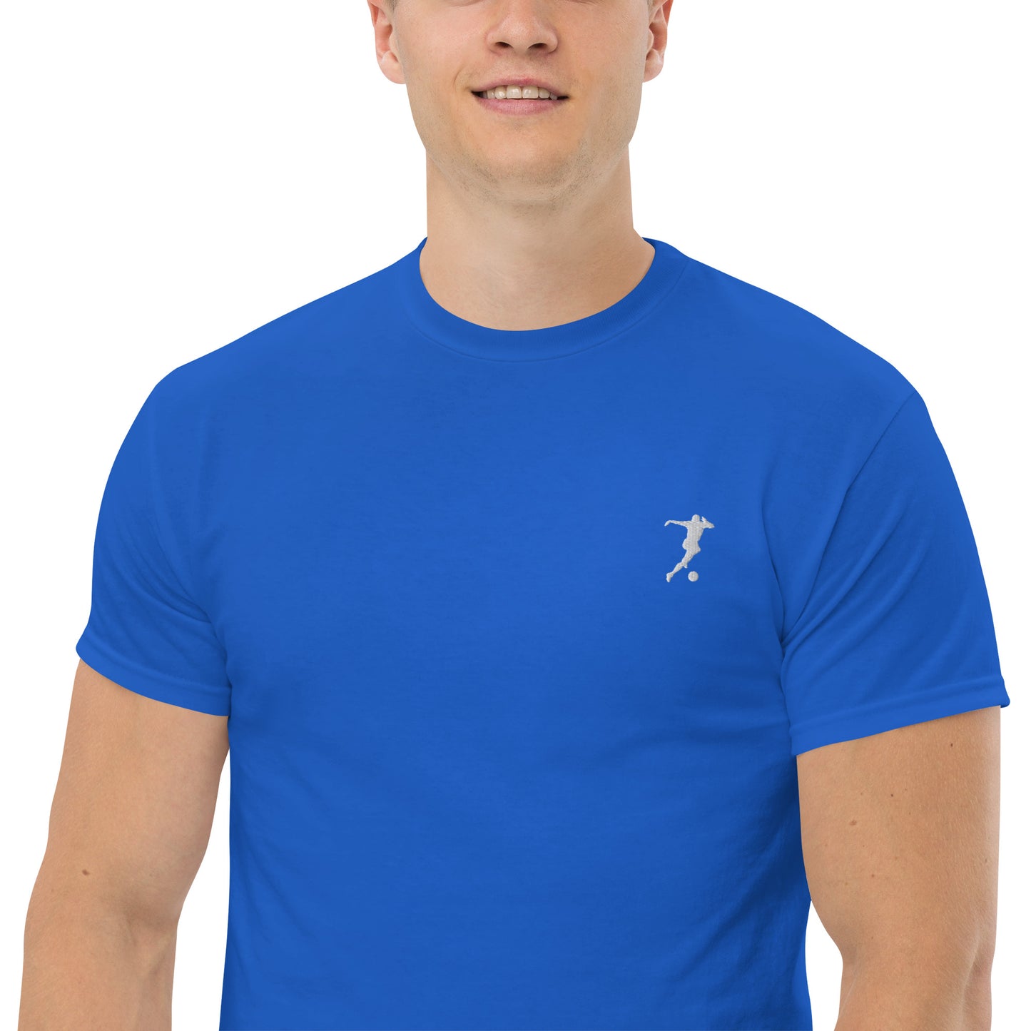 Soccer Men's Cotton T-Shirt - Activewear Well